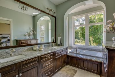 Contemporary Vanity and Fixtures