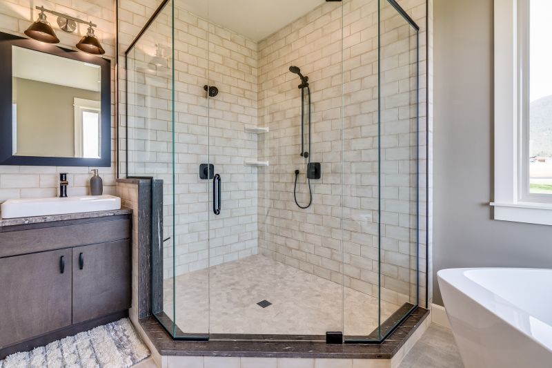 Glass Enclosure in Small Bathroom